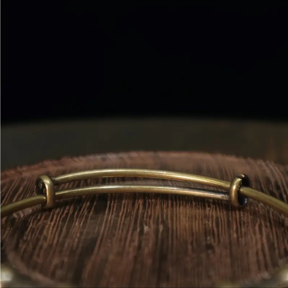 Solid Brass bracelet - Picture 2 of 6